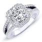 Freesia - GIA Certified Cushion Diamond Engagement Ring