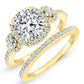 Lunaria - GIA Certified Cushion Diamond Bridal Set