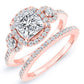 Lunaria Princess Diamond Bridal Set (Lab Grown Igi Cert) rosegold