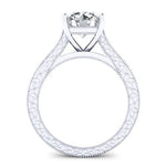 Edelweiss Round Diamond Bridal Set (Lab Grown Igi Cert) whitegold