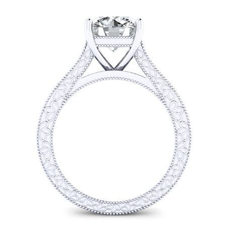 Edelweiss Round Diamond Bridal Set (Lab Grown Igi Cert) whitegold