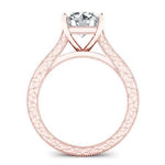 Edelweiss Round Diamond Bridal Set (Lab Grown Igi Cert) rosegold