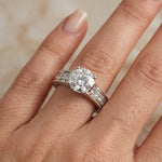 Edelweiss - GIA Natural Round Diamond Engagement Ring
