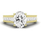 Edelweiss Oval Diamond Bridal Set (Lab Grown Igi Cert) yellowgold