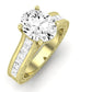 Edelweiss Oval Diamond Engagement Ring (Lab Grown Igi Cert) yellowgold