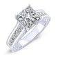 Edelweiss Princess Diamond Bridal Set (Lab Grown Igi Cert) whitegold