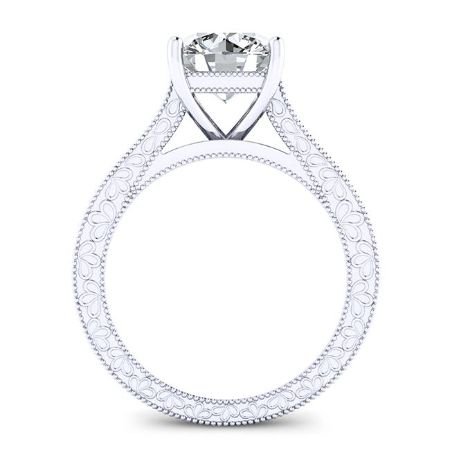 Edelweiss Round Diamond Bridal Set (Lab Grown Igi Cert) whitegold