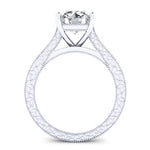 Edelweiss Round Diamond Bridal Set (Lab Grown Igi Cert) whitegold