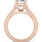 Edelweiss Oval Diamond Engagement Ring (Lab Grown Igi Cert) rosegold