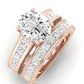 Edelweiss Oval Diamond Bridal Set (Lab Grown Igi Cert) rosegold