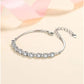 Elda Moissanite Bracelet whitegold