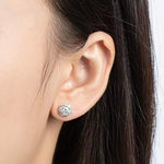 Ella Diamond Earrings (Clarity Enhanced) whitegold