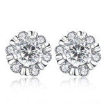 Ella Diamond Earrings (Clarity Enhanced) whitegold