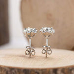 Ella Diamond Earrings (Clarity Enhanced) whitegold
