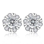 Ella Diamond Earrings (Clarity Enhanced) whitegold