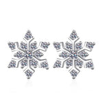 Ellie Round Diamond Stud Earrings whitegold