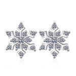 Ellie Round Diamond Stud Earrings whitegold