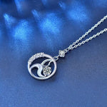 Elora Diamond Necklace (Clarity Enhanced) whitegold