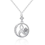 Elora Diamond Necklace (Clarity Enhanced) whitegold