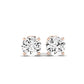 Elowen Princess Cut Diamond Stud Earrings