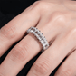 Emerald Cut Diamond Eternity Band