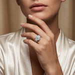 Erica - GIA Natural Emerald Diamond Engagement Ring