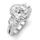 Erica Oval Diamond Engagement Ring (Lab Grown Igi Cert) whitegold