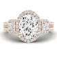 Erica Oval Diamond Engagement Ring (Lab Grown Igi Cert) rosegold