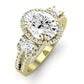 Erica Oval Diamond Engagement Ring (Lab Grown Igi Cert) yellowgold