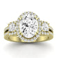 Erica Oval Diamond Engagement Ring (Lab Grown Igi Cert) yellowgold