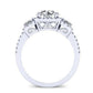 Erica Round Diamond Bridal Set (Lab Grown Igi Cert) whitegold