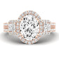 Erica Oval Diamond Engagement Ring (Lab Grown Igi Cert) rosegold