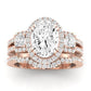 Erica Oval Diamond Bridal Set (Lab Grown Igi Cert) rosegold