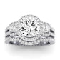 Erica - GIA Certified Round Diamond Bridal Set