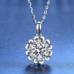 Erin Diamond Necklace (Clarity Enhanced) whitegold