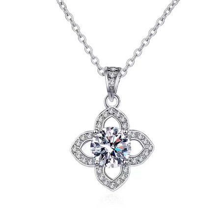 Esme Diamond Necklace (Clarity Enhanced) whitegold