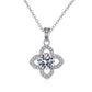 Esme Moissanite Necklace whitegold