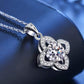 Esme Moissanite Necklace whitegold