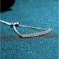 Fairly Moissanite Bracelet whitegold