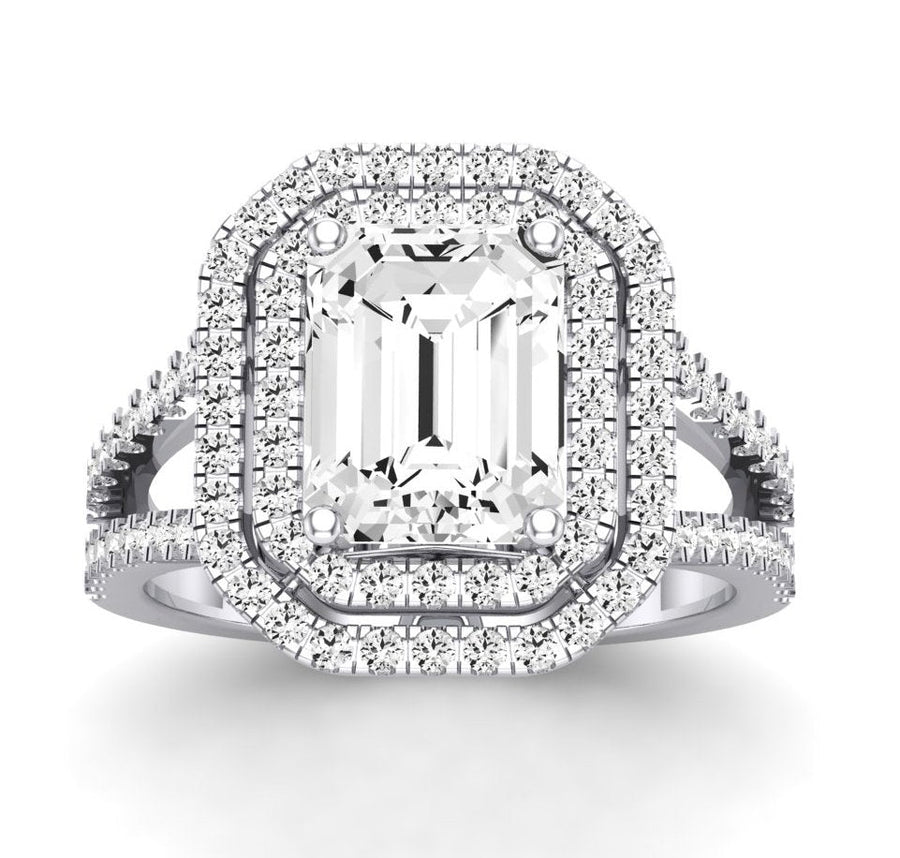 2.00 ct - Flora - GIA Natural Emerald Diamond Engagement Ring