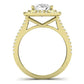 Flora Oval Diamond Bridal Set (Lab Grown Igi Cert) yellowgold