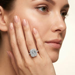 florizel gia natural emerald diamond engagement ring