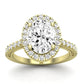 Florizel - GIA Natural Oval Diamond Engagement Ring