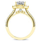 Florizel Princess Diamond Bridal Set (Lab Grown Igi Cert) yellowgold