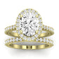 Florizel Oval Diamond Bridal Set (Lab Grown Igi Cert) yellowgold