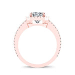Freesia Cushion Diamond Bridal Set (Lab Grown Igi Cert) rosegold