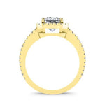 Freesia Round Diamond Engagement Ring (Lab Grown Igi Cert) yellowgold