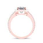 Freesia Round Diamond Bridal Set (Lab Grown Igi Cert) rosegold