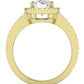 Freesia Oval Diamond Engagement Ring (Lab Grown Igi Cert) yellowgold