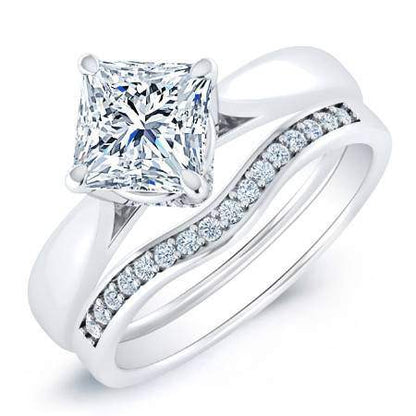 Gardenia Princess Diamond Bridal Set (Lab Grown Igi Cert) whitegold